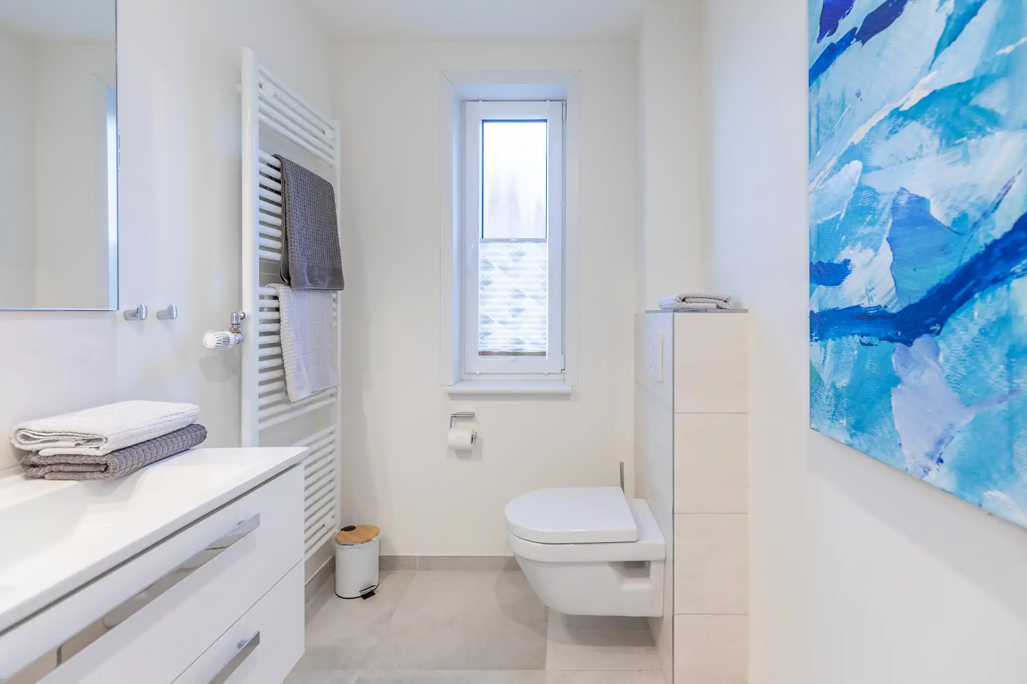 Ferienhaus und Galerie ku. Pellworm Nordseeinsel Auszeit Urlaub Bad